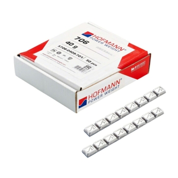Klejony 40G  Ciężarek ołowiany do kół motocyklowych Hofmann H-706
