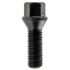 Czarna śruba M14 x 1,25 x 35 mm klucz 17 stożek czarna