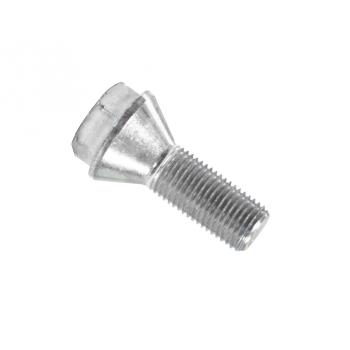 Śruba M12 x 1,25 x 24 mm niski łeb klucz 17 stożek Ocynk