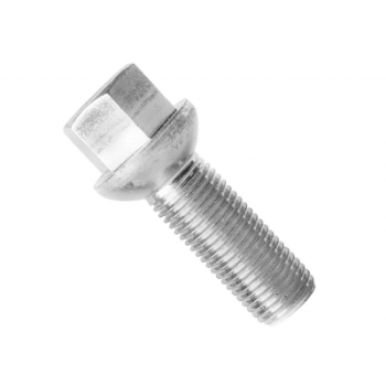 Śruba M14 x 1,5 x 40 mm klucz 17 Kula Ocynk